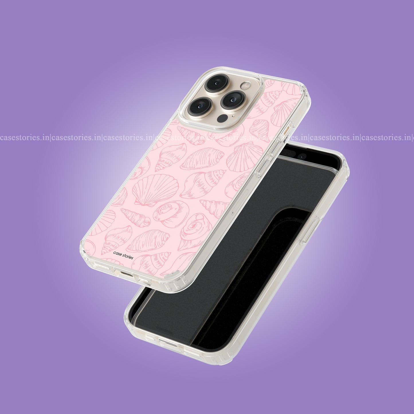 Pink Shell Wave Soft Case