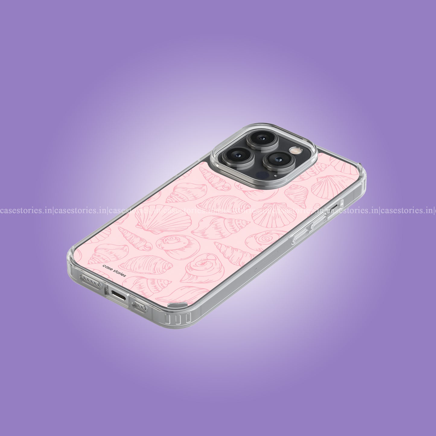Pink Shell Wave Soft Case