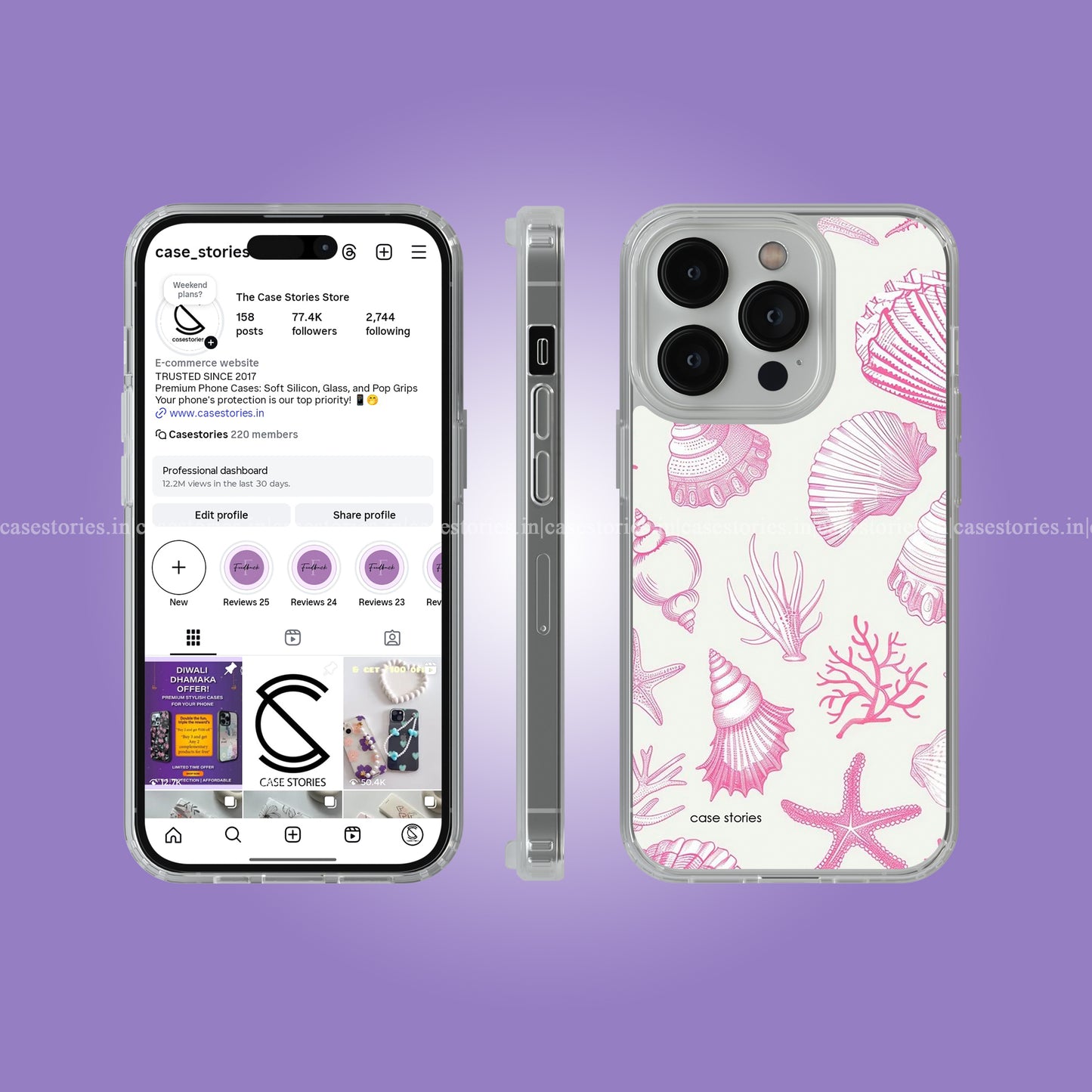 Pink Splash Soft Case