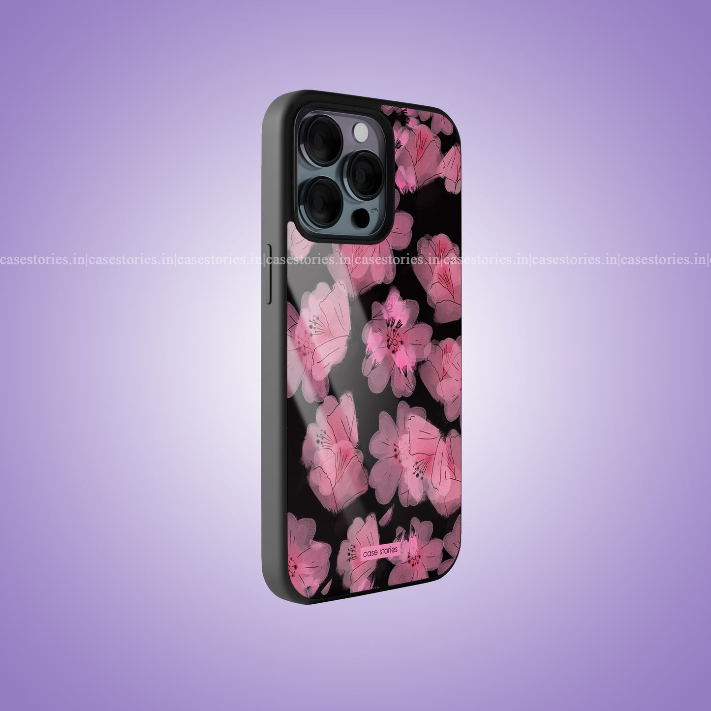 Pretty Petal Drop Premium Glossy Phone Case
