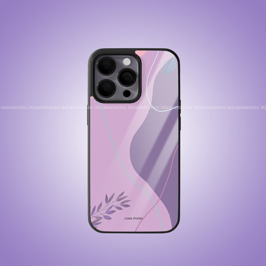 Purple Breeze Premium Glossy Phone Case