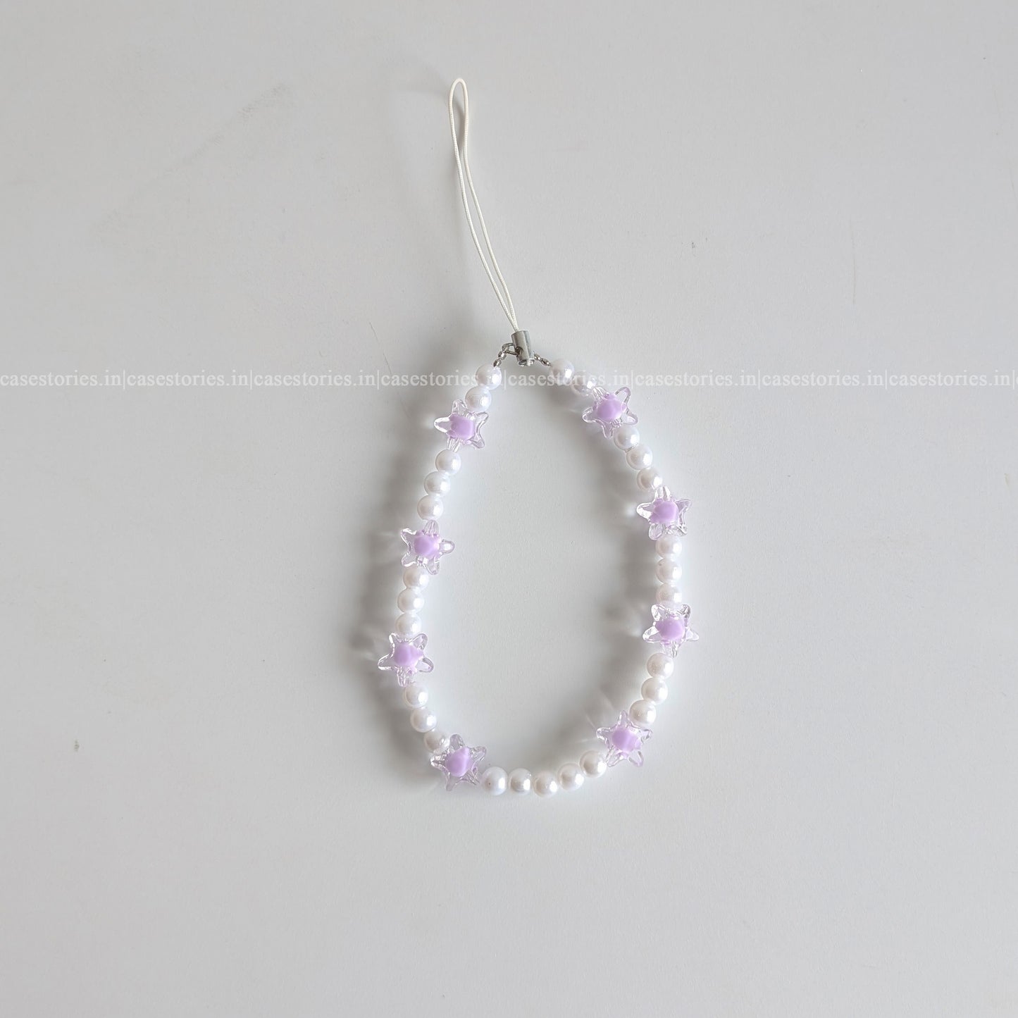Purple Celestial Pearl Mobile Charm