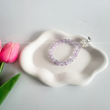 Purple Sunshine Mobile Charm