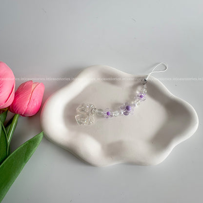 Purple Whisper Mobile Charm