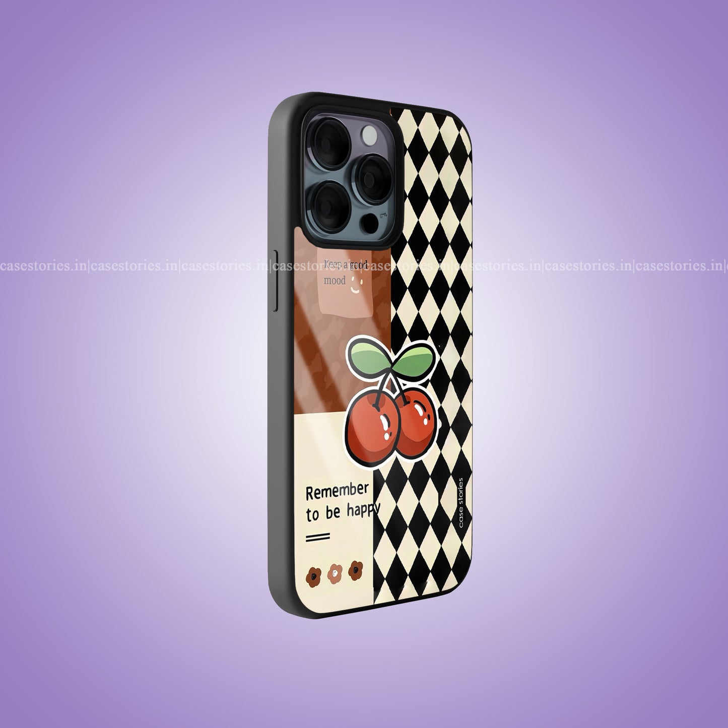 Remember To Be Happy Premium Glossy Phone Case