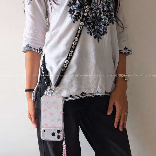 Midnight Pearl Phone Slings