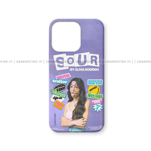 SOUR Tracklist Mobile Cover
