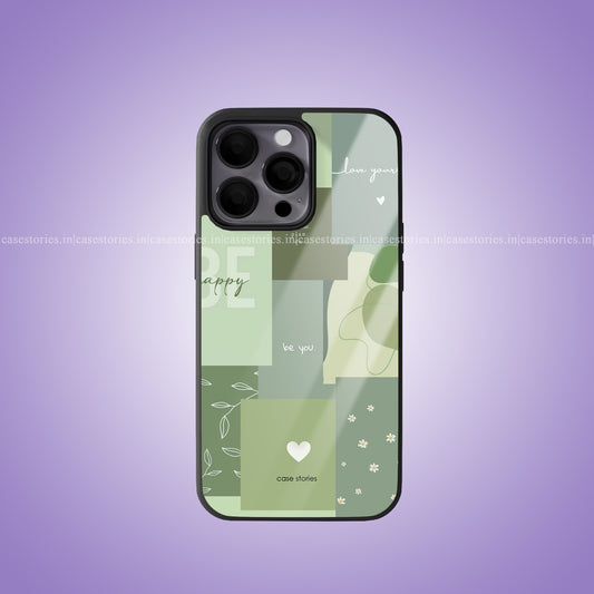 Sage Serenity Premium Glossy Phone Case