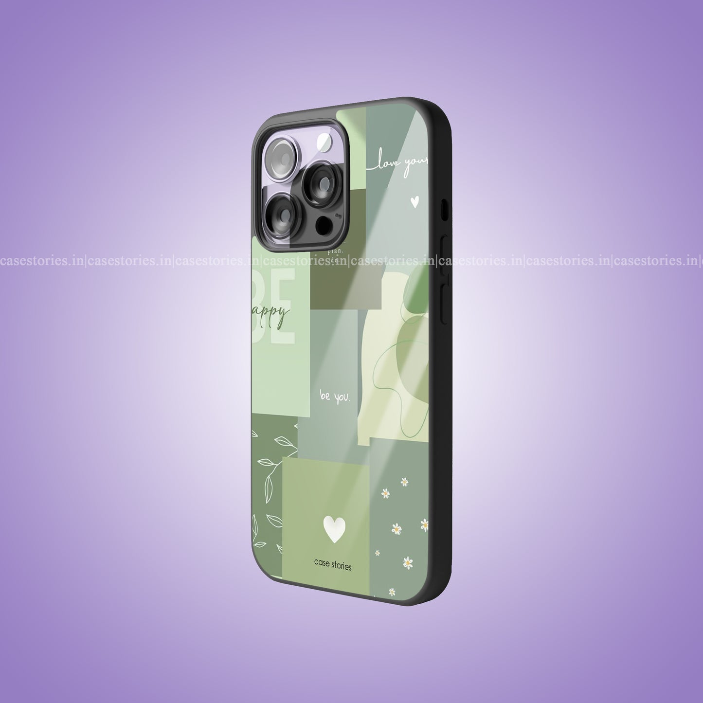 Sage Serenity Premium Glossy Phone Case