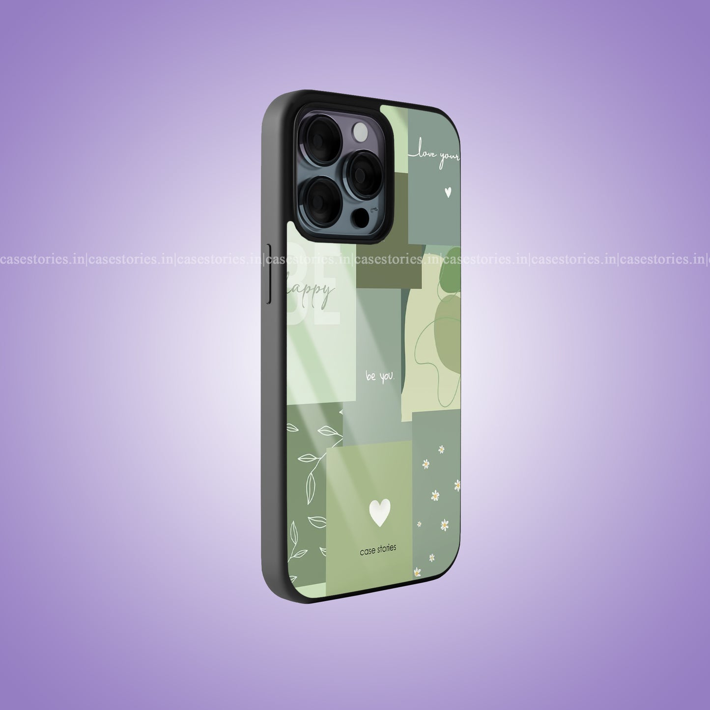 Sage Serenity Premium Glossy Phone Case