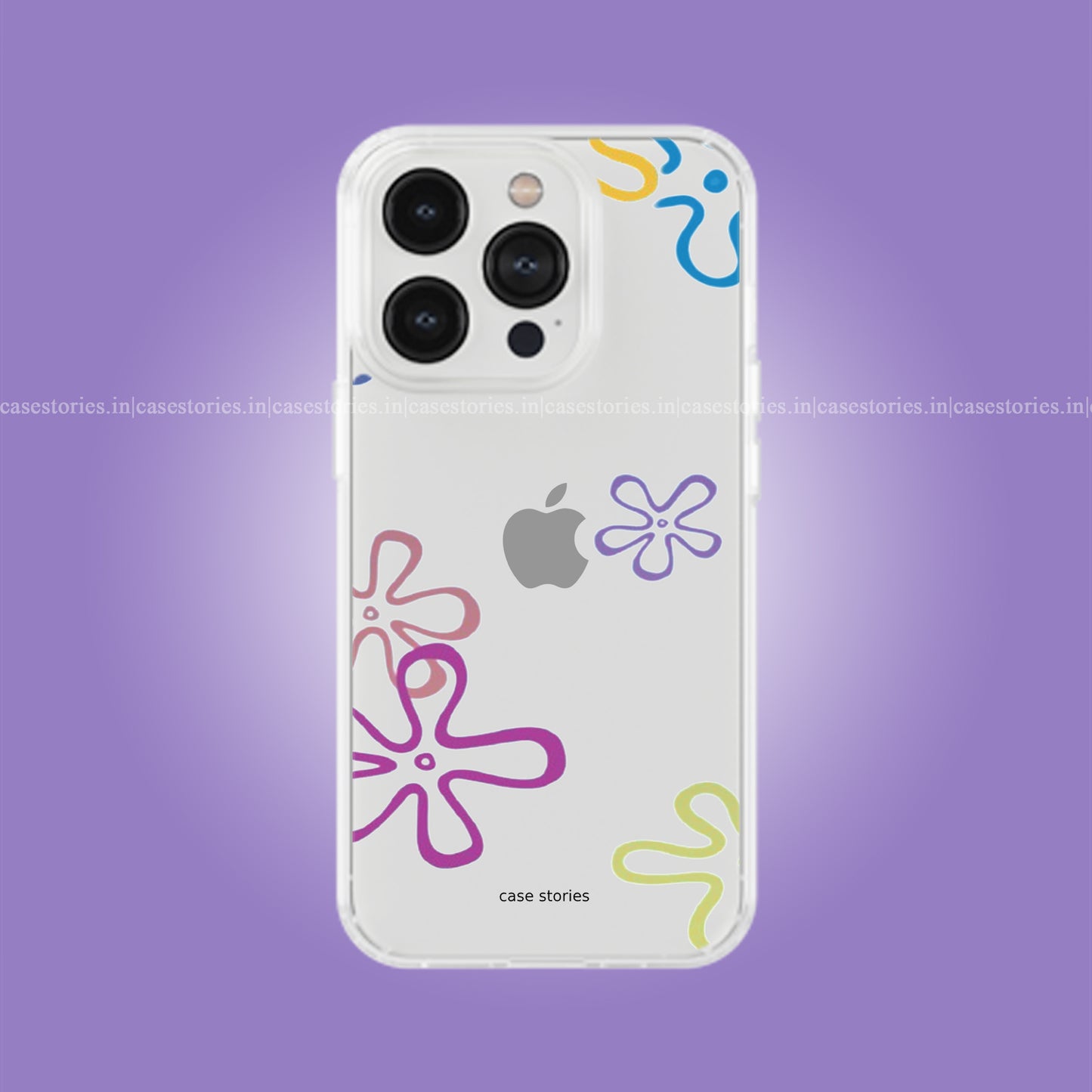 SketchyPetals Clear Soft Case