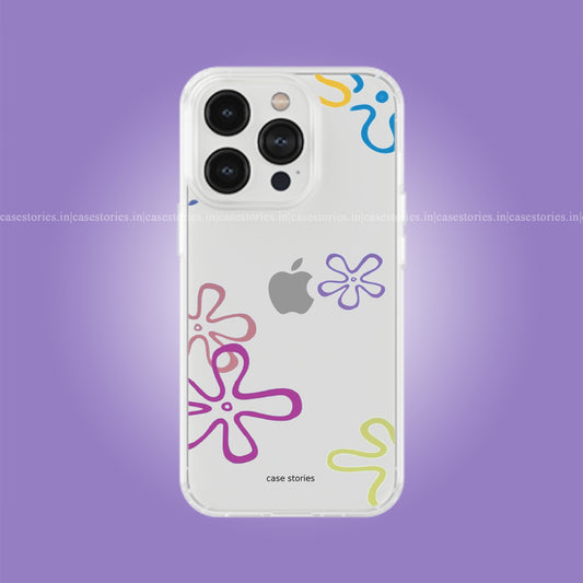 SketchyPetals Clear Soft Case