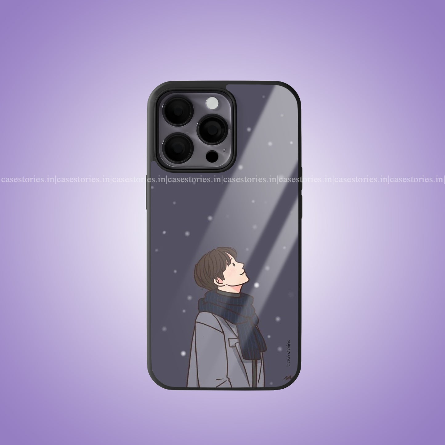 Snowfall Silence Premium Glossy Phone Cover