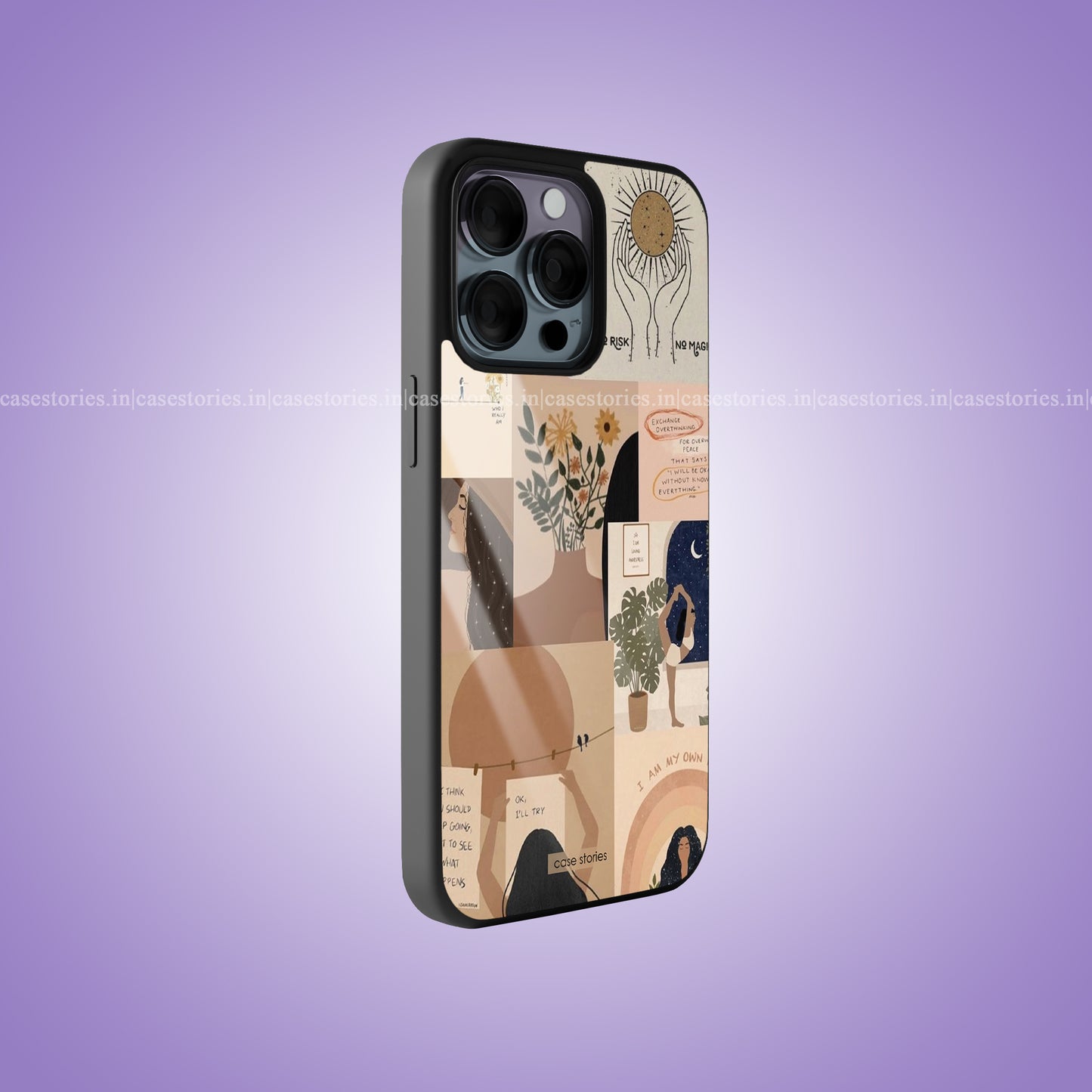 Solo Girl Life Premium Glossy Phone Case