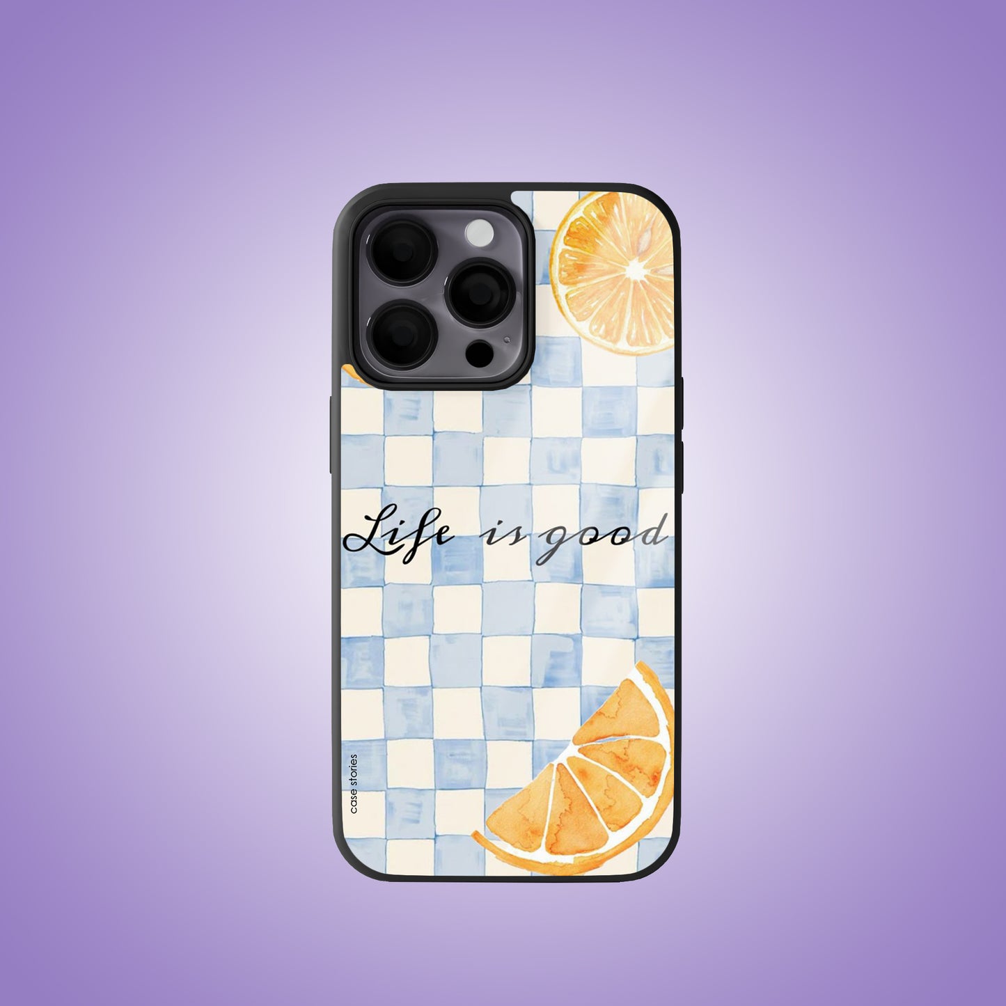 Sweet And Zesty Premium Glossy Phone Case