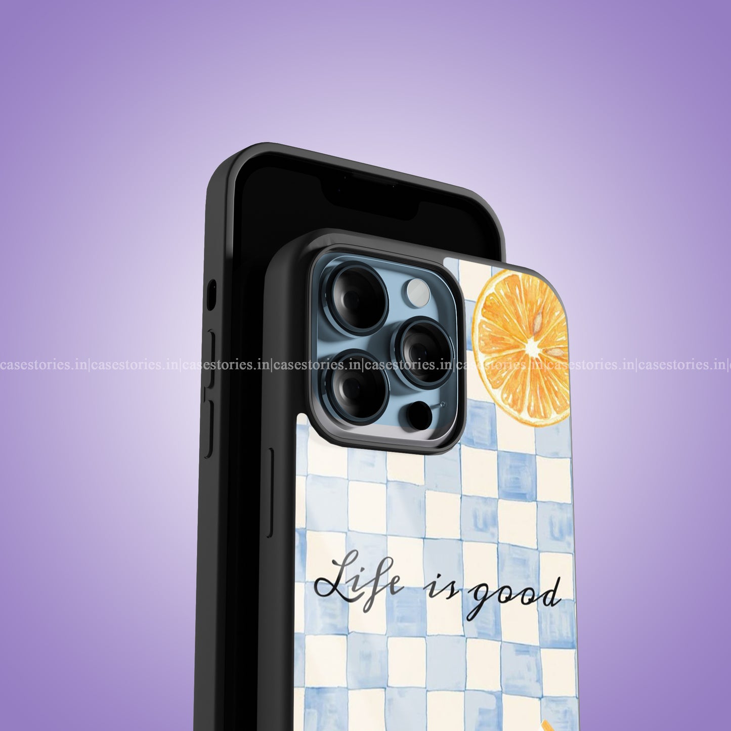 Sweet And Zesty Premium Glossy Phone Case