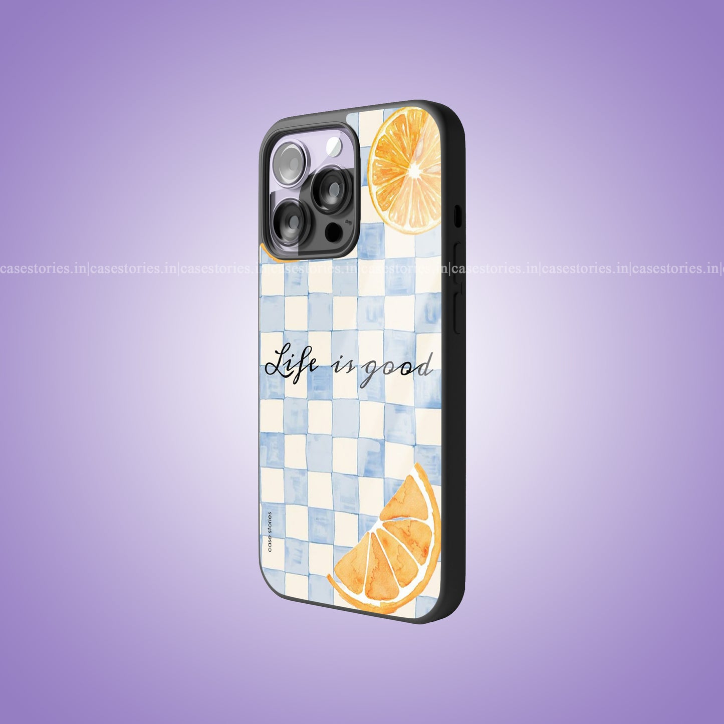 Sweet And Zesty Premium Glossy Phone Case