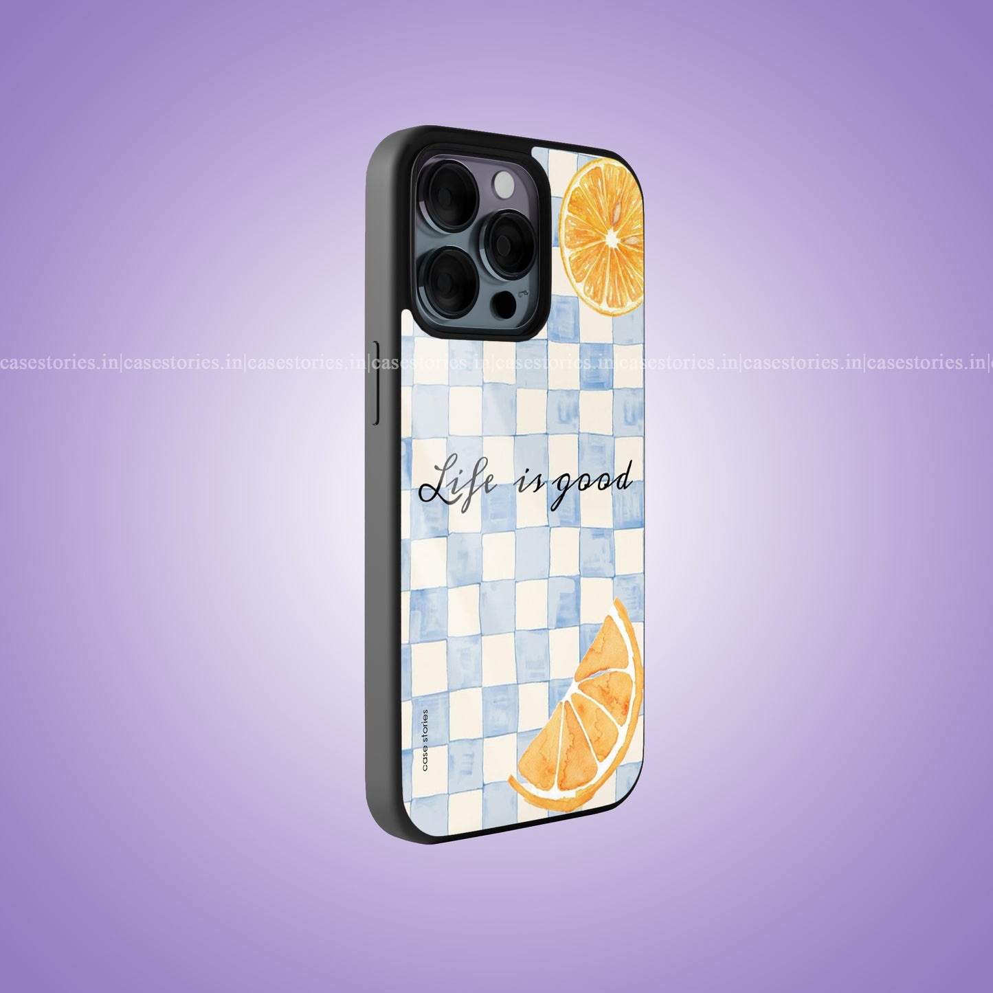 Sweet And Zesty Premium Glossy Phone Case
