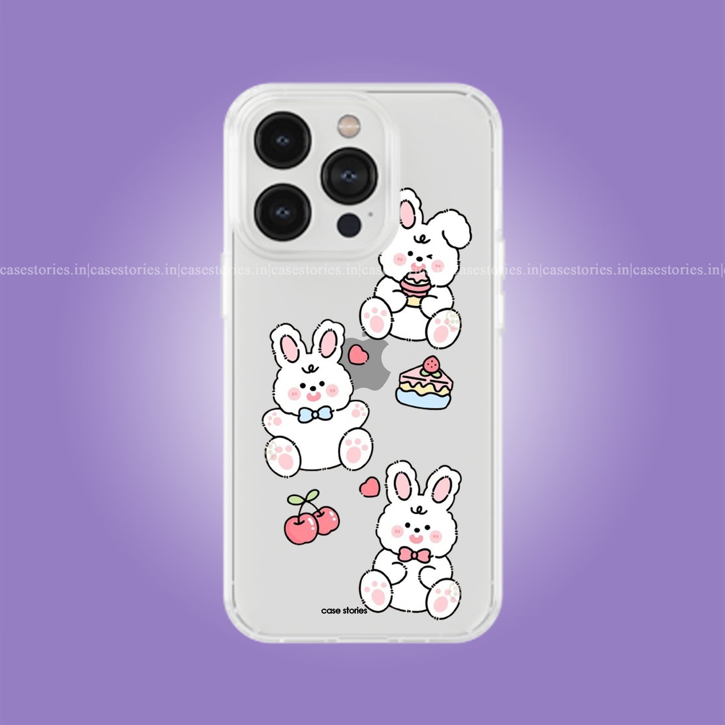 Sweet Bunny Clear Soft Case