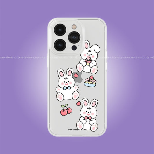 Sweet Bunny Clear Soft Case