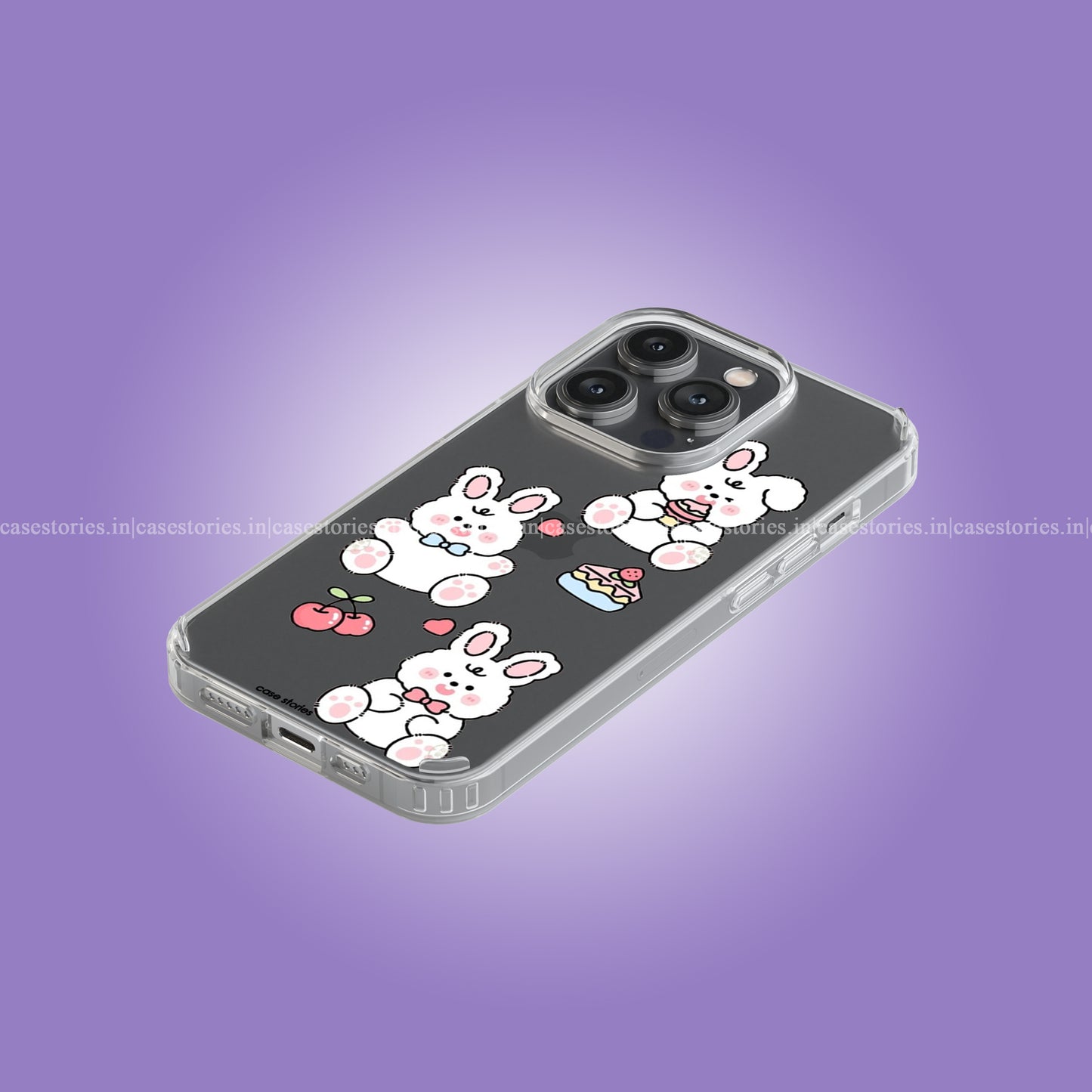 Sweet Bunny Clear Soft Case