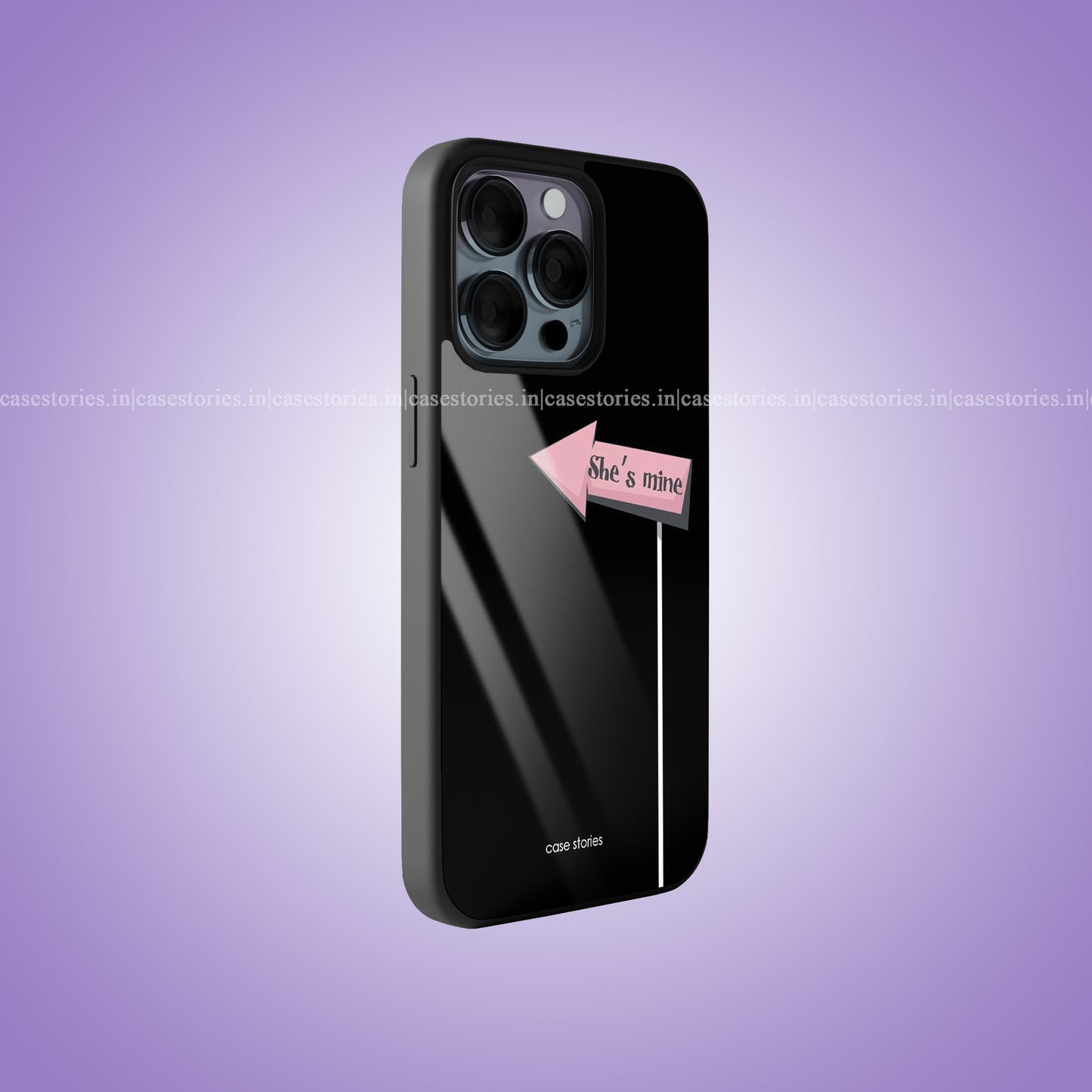 Taken By Her Premium Glossy Phone Case