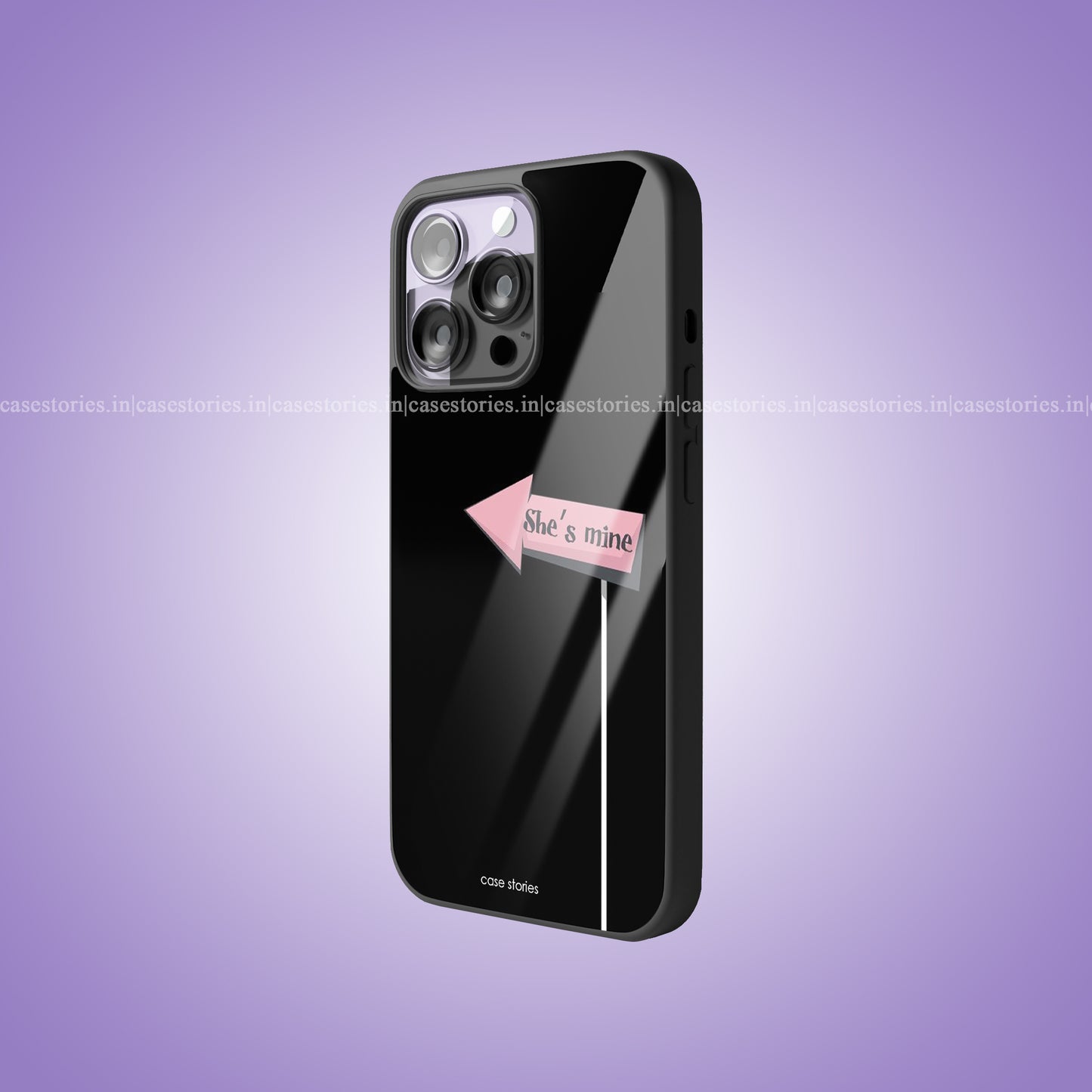 Taken By Her Premium Glossy Phone Case