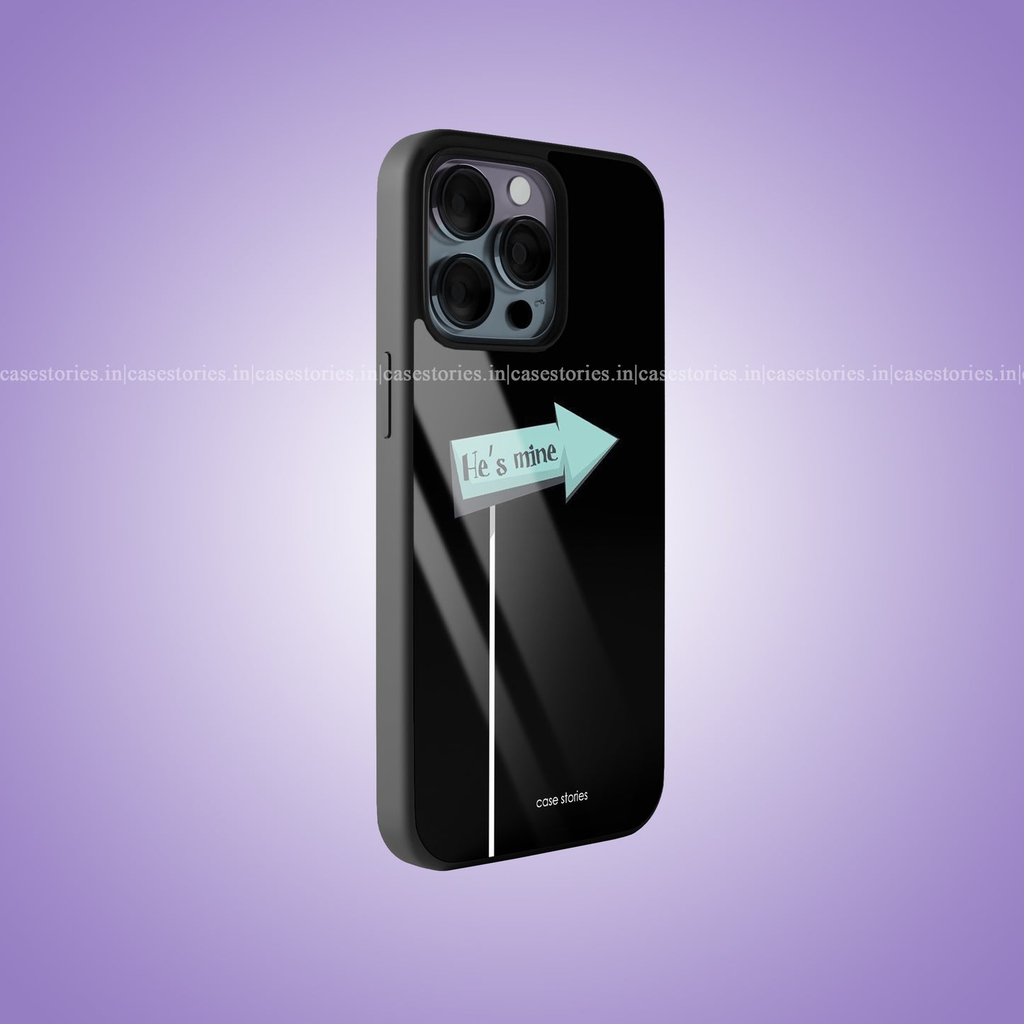 Taken By Him Premium Glossy Phone Case