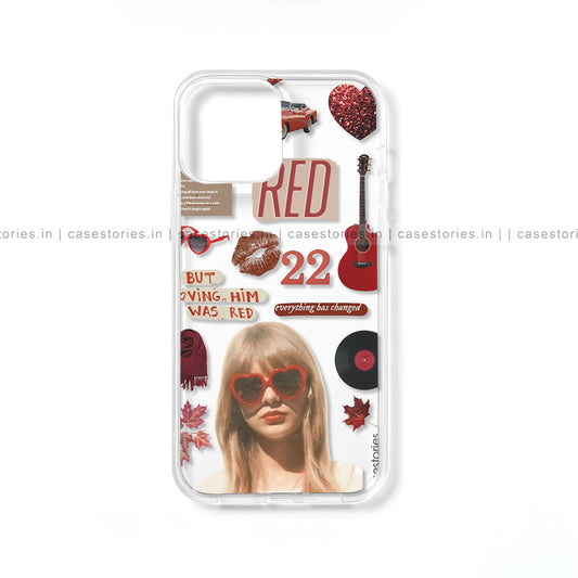 Taylor Swift Red Vibes Mobile Cover