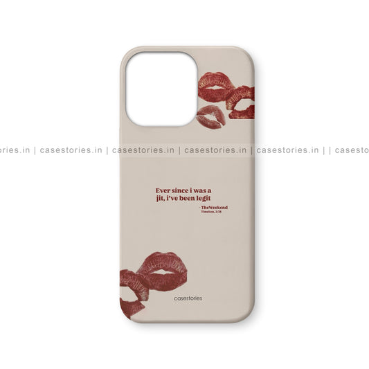 Timeless Kiss Mobile Cover