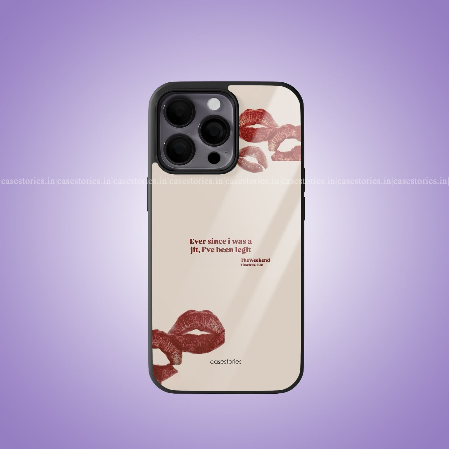 Timeless Kiss Premium Glossy Phone Case