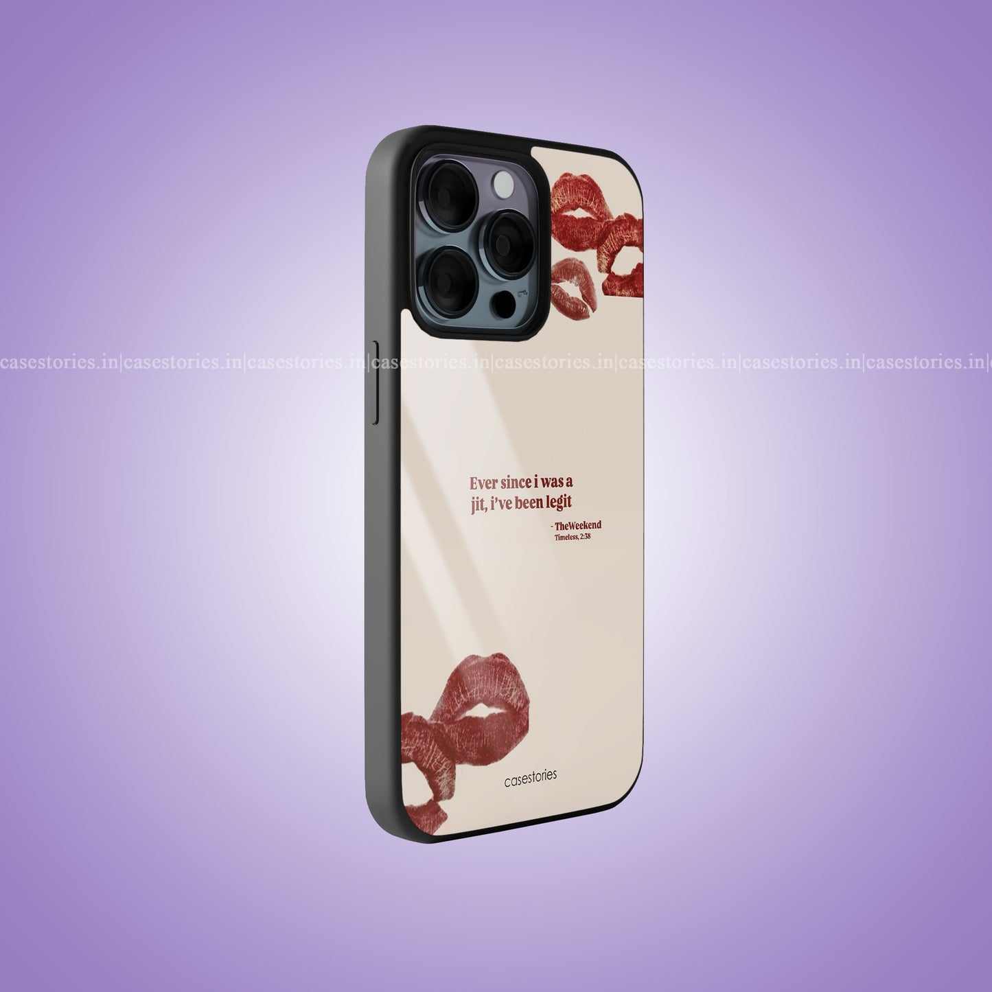 Timeless Kiss Premium Glossy Phone Case