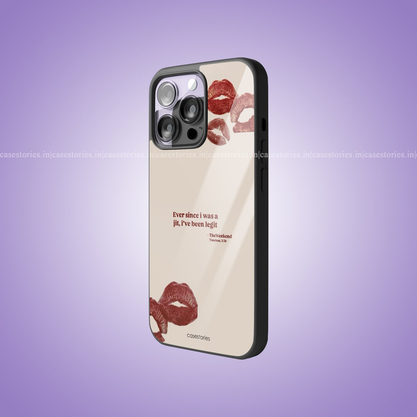 Timeless Kiss Premium Glossy Phone Case