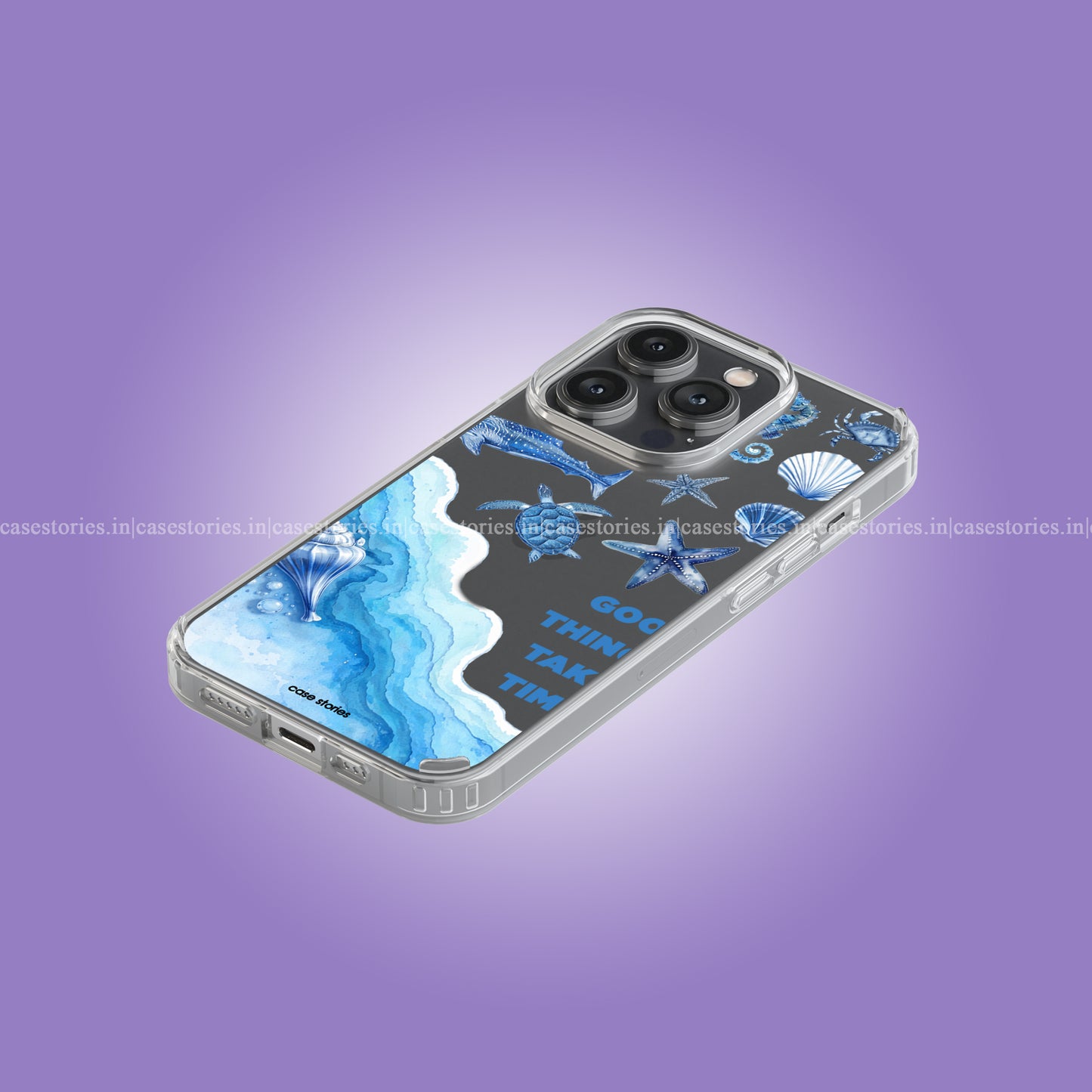 Wave After Wave Clear Soft Case