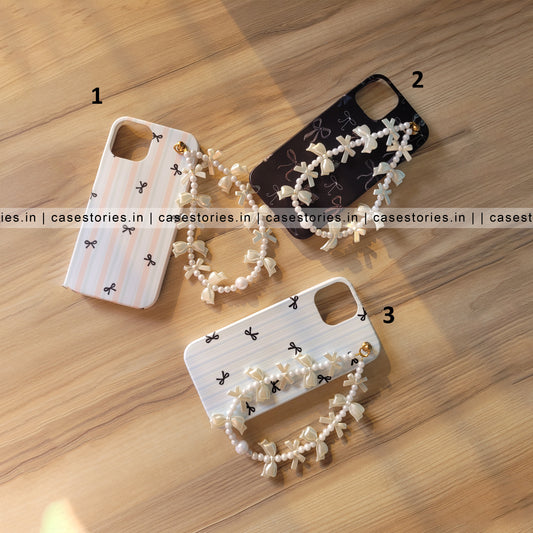 Bow Elegance Chain Mobile Cover